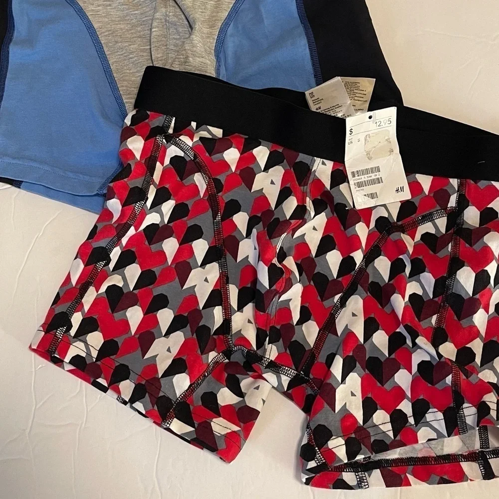 H&M Boxer Briefs Trunks Set of Two New With Tags Small